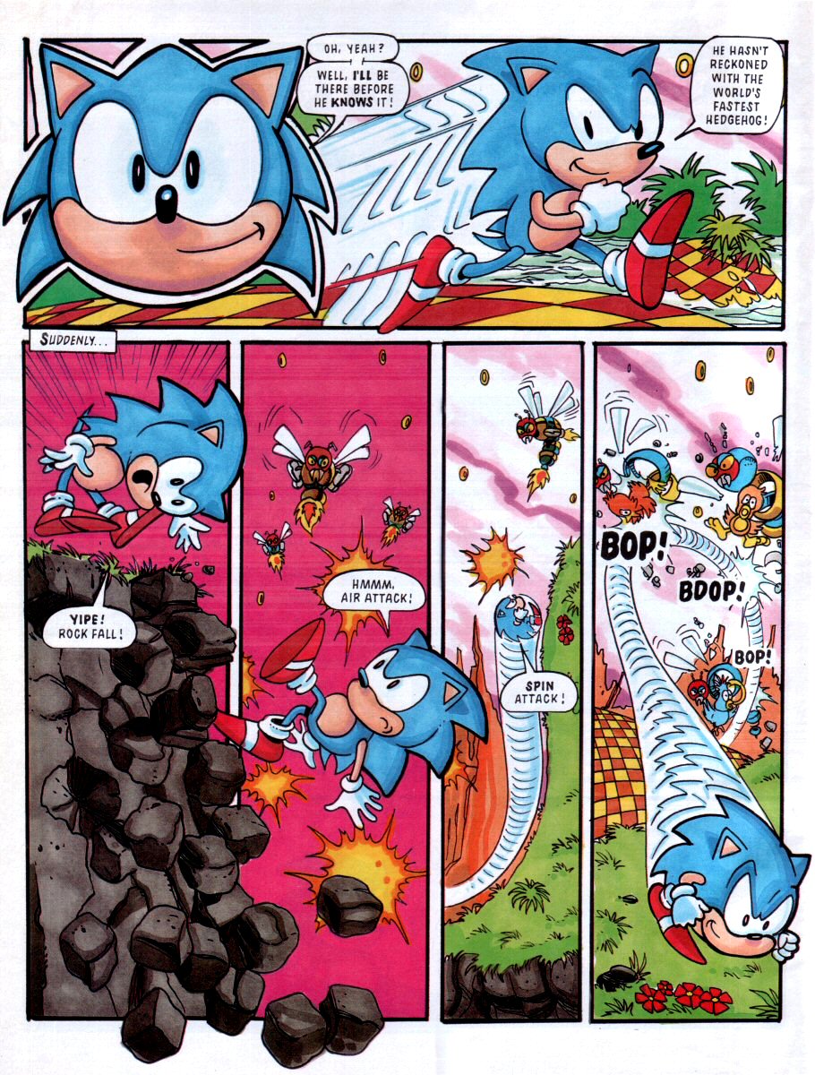 Sonic - The Comic Issue No. 001 Page 5